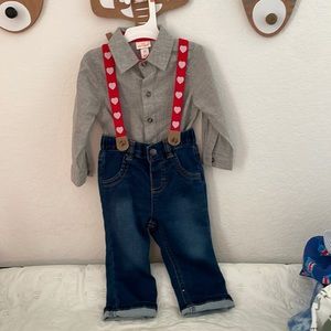 Infants Valentines Day outfit